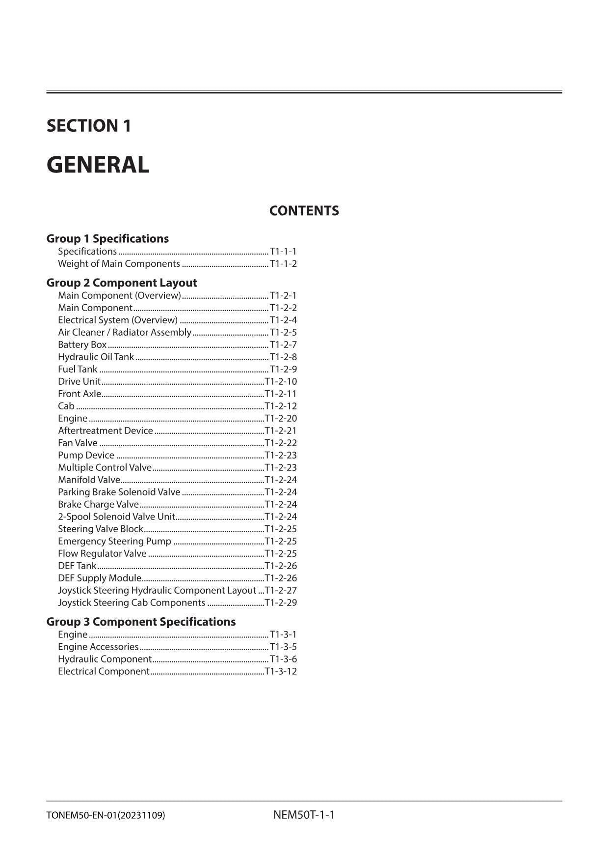 Hitachi ZW250-6 Wheel Loader Technical Manual Operational Principle