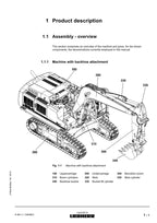 Liebherr R964 C Excavator Operators manual