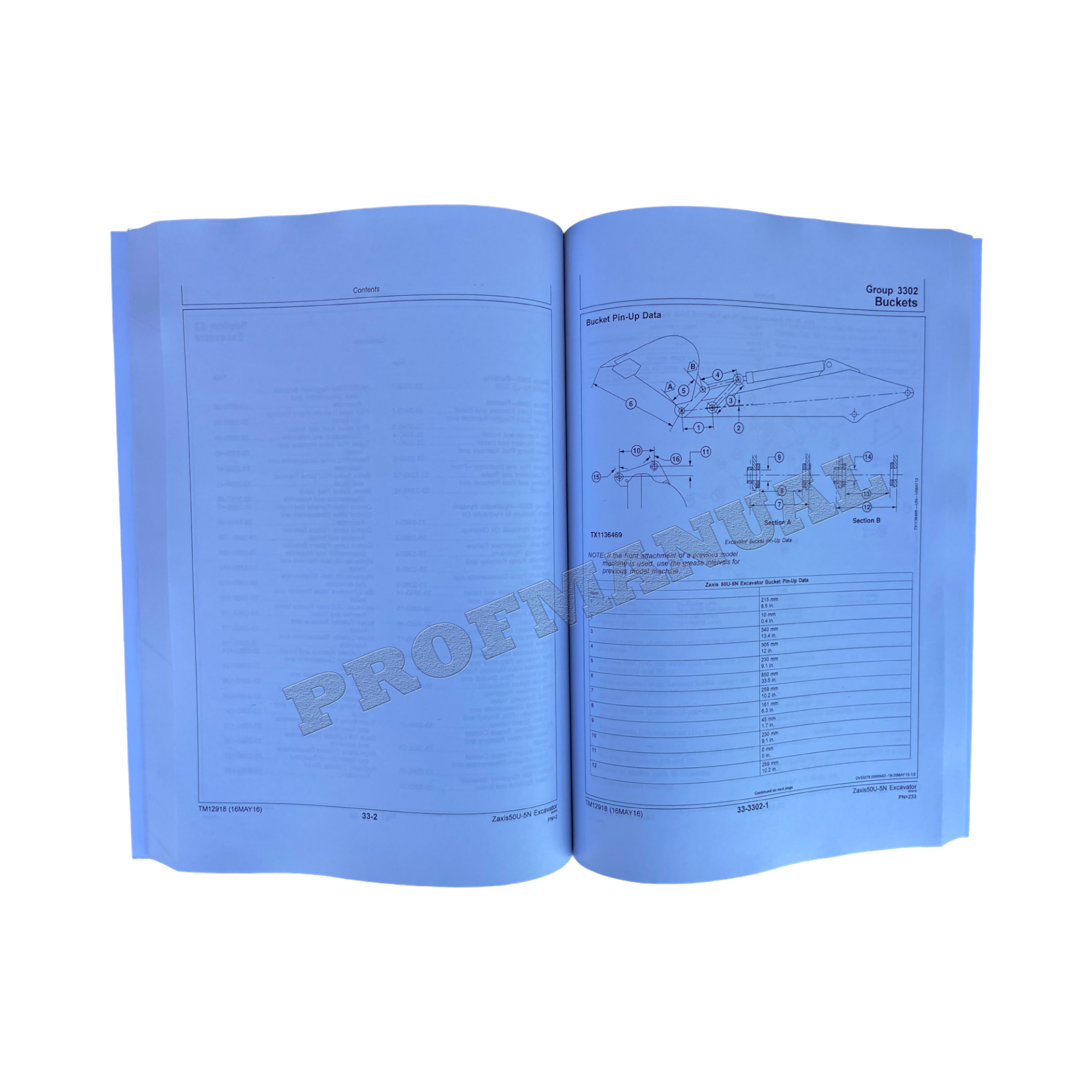 HITACHI ZAXIS 50U-5N EXCAVATOR REPAIR SERVICE MANUAL
