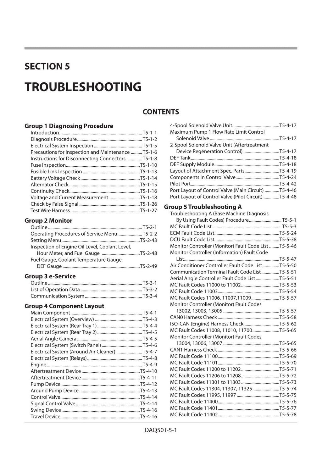 HITACHI ZX130-6 ZX130LCN-6 Excavator Troubleshooting +Schematic Technical Manual