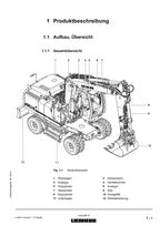 Liebherr A904 C-Litronic Hydraulikbagger Betriebsanleitung 11140228