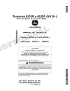 John Deere 6230R 6250R Tractor Manual del Operador Español MY2019-