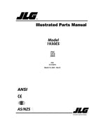 Catálogo de piezas del elevador de tijera JLG 1930ES Manual en copia impresa