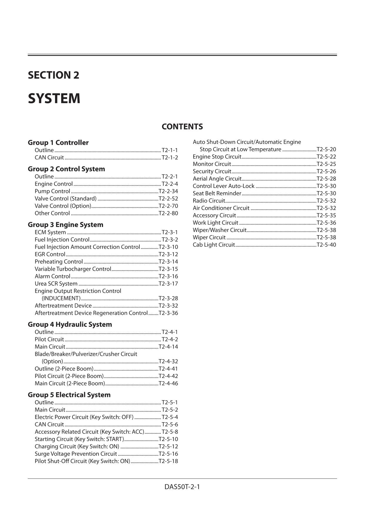 HITACHI ZX135US-6 Excavator Operational Principle Technical Manual TODAS50-EN-01