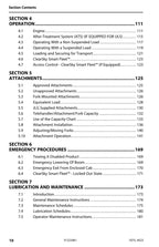 JLG 1075 4523 Telehandler Maintenance Operation Operators Manual 31222461