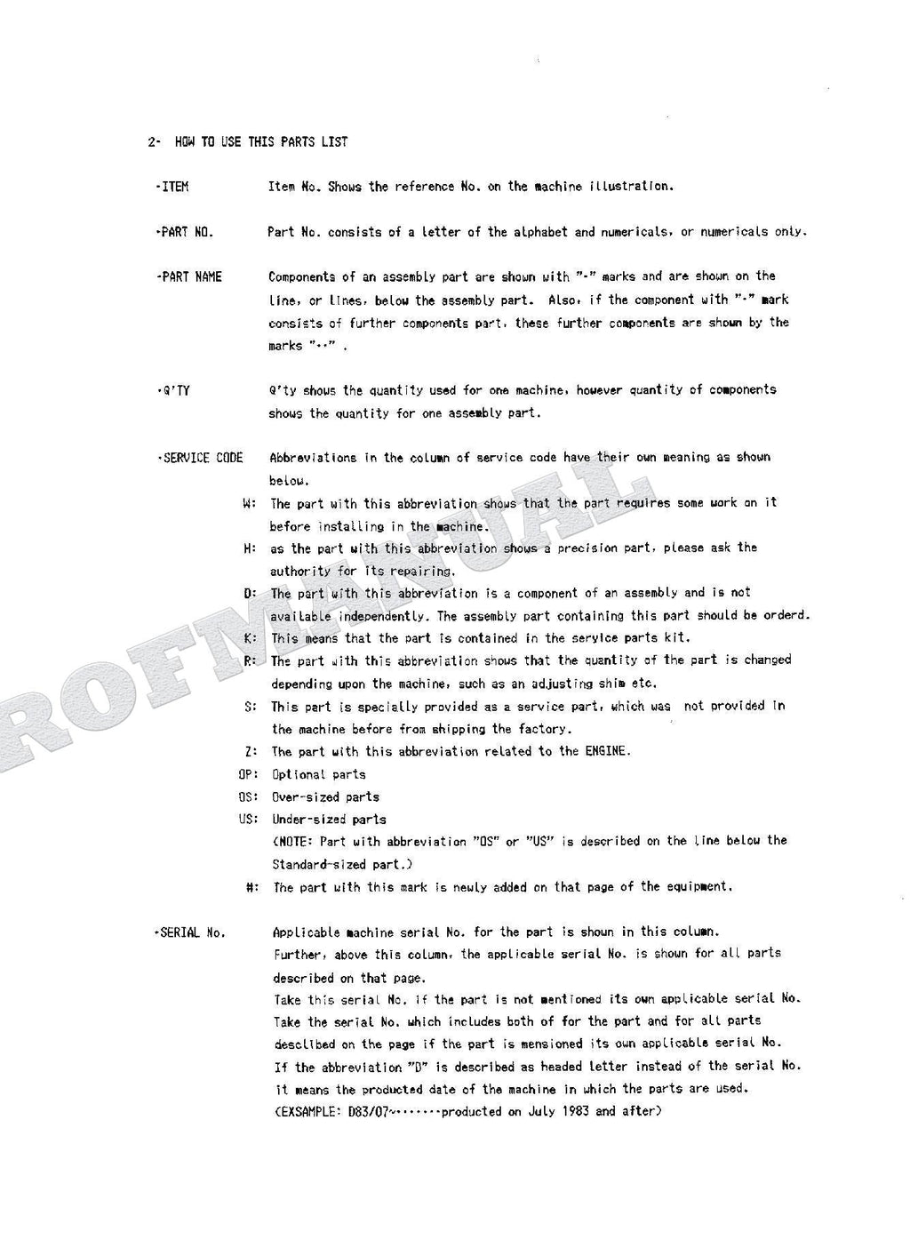 HITACHI UH045-7 Excavator Parts Catalog Manual P129-4-5