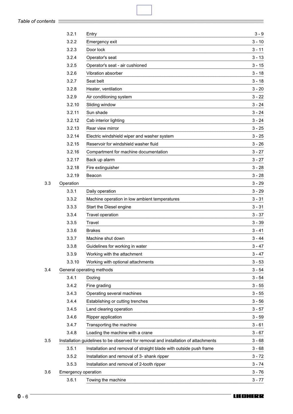 Liebherr PR742 B Litronic Dozer Operators manual