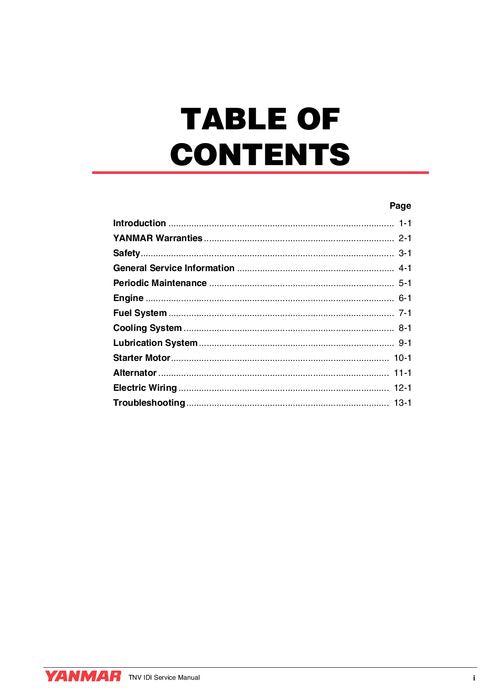 MANUAL DE SERVICIO DEL MOTOR HITACHI 3TNM 3TNV