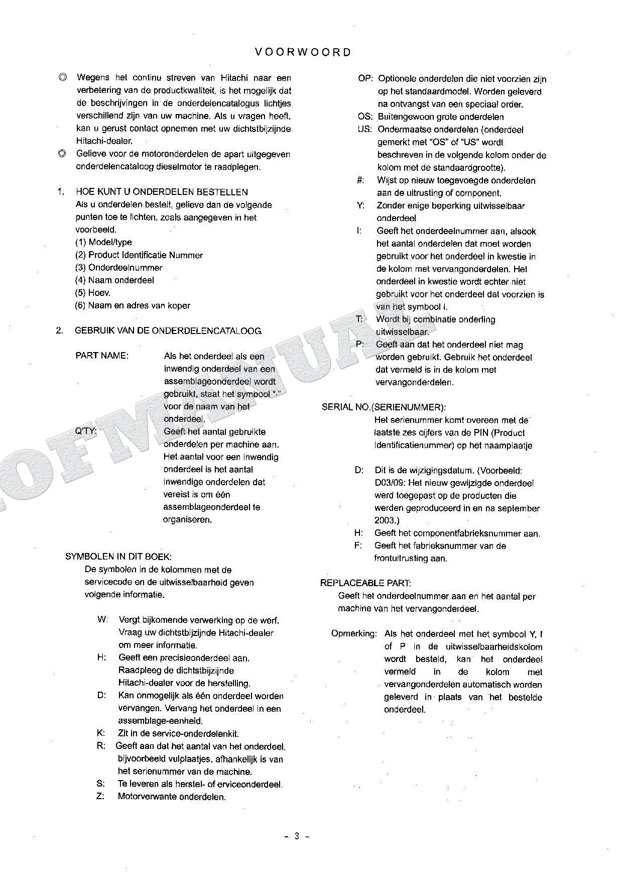 Manual del catálogo de piezas de excavadoras HITACHI ZX70 ZX70LC ZX80 ZX80LCK ZX80SB ZX80SBLC