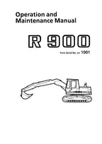 Liebherr R900 Excavator Operators manual