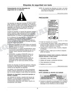 John Deere TX Turf Gator Kawasaki FJ400 Gas Engine cocodrilo Manual del Operador