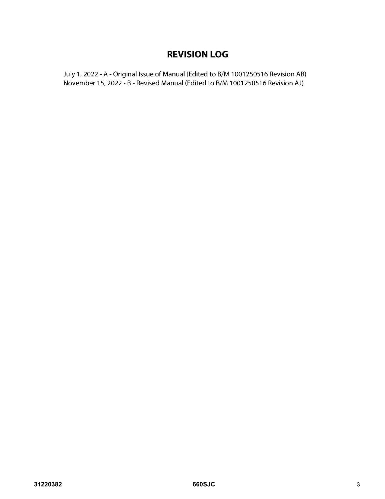 JLG 660SJC Boom Lift Parts Catalog Manual 31220382