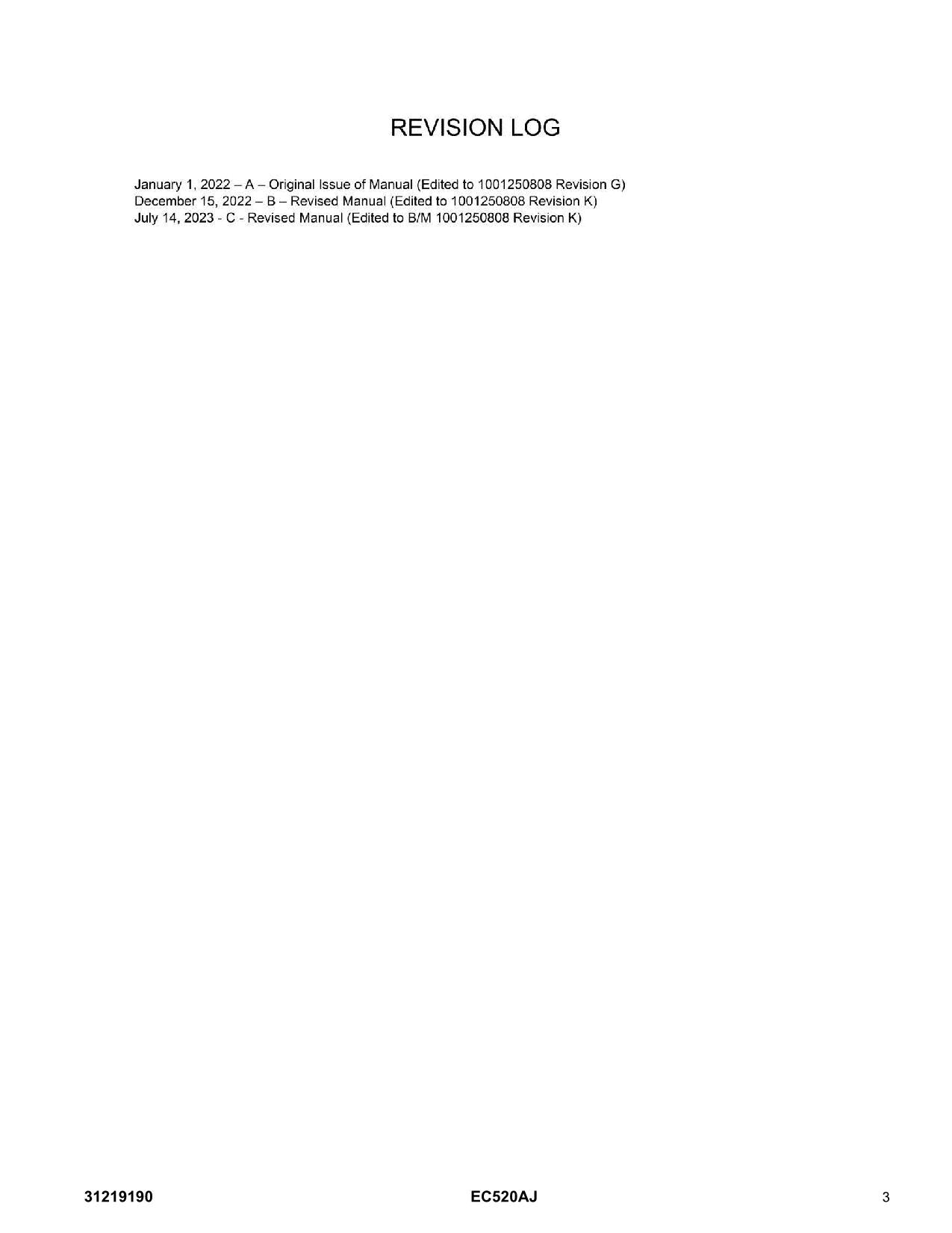 Manual del catálogo de piezas del elevador de pluma JLG EC520AJ C300000330-C300000700