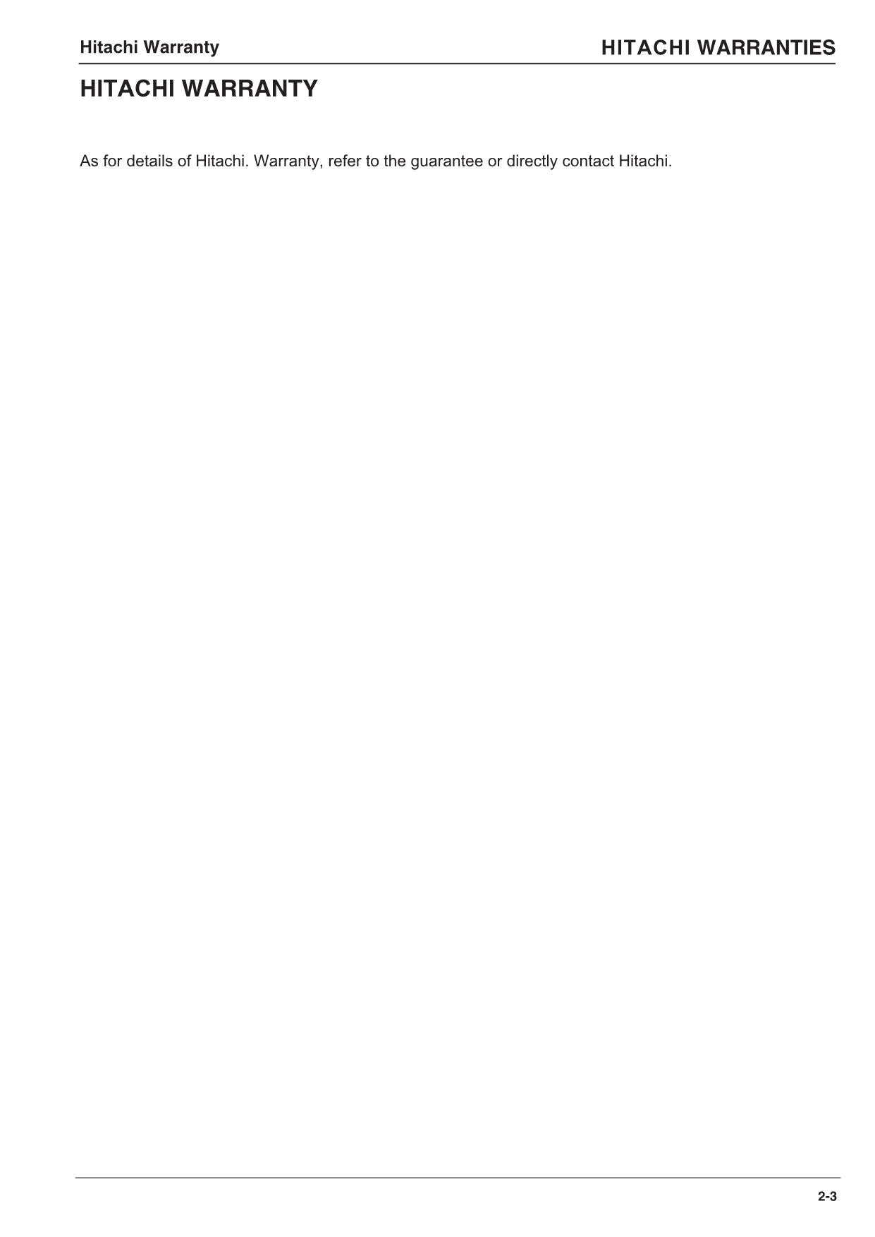 Manual de taller del motor HITACHI serie 4TNV 4TNV88-B 4TNV88-U 4TNV94L 4TNV98