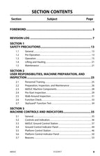JLG 660SJC Boom Lift Maintenance Operation Operators Manual 31222417