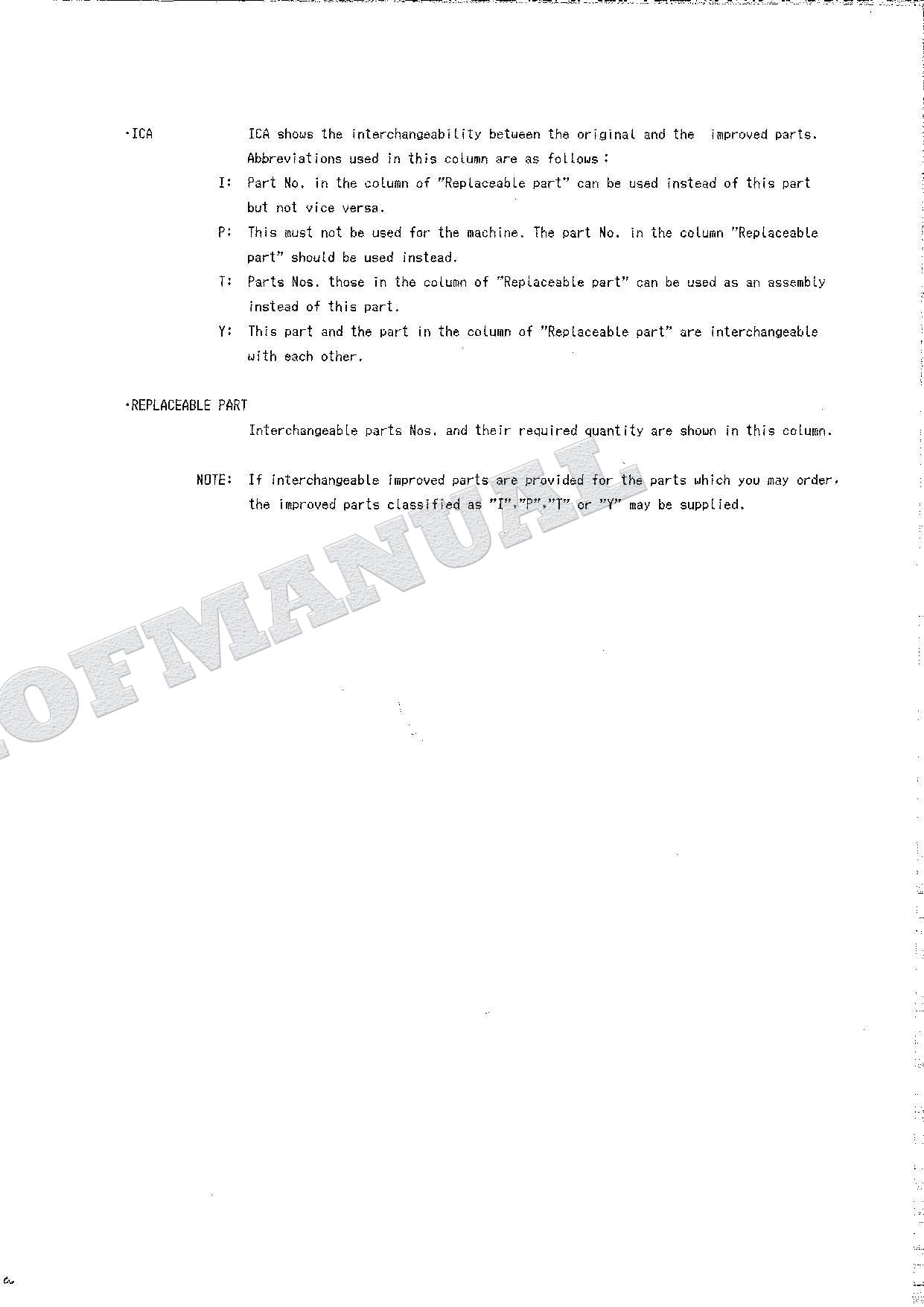 HITACHI UH04-7 Excavator Parts Catalog Manual P12A-1-4