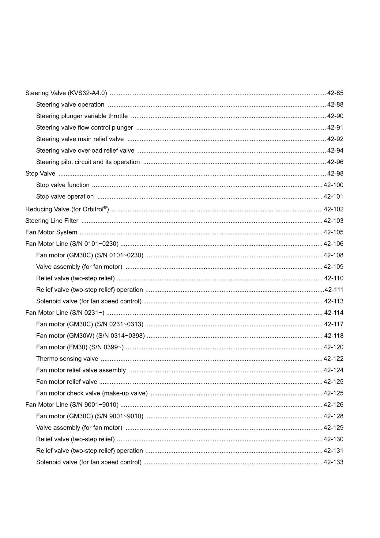 Hitachi ZW370-G Wheel Loader Technical Manual Operational Principle