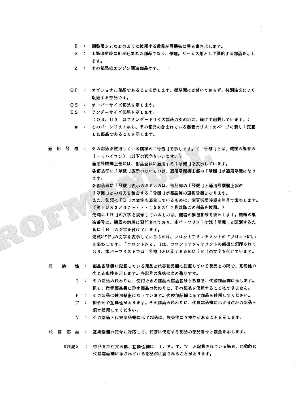 HITACHI UH045-7 Excavator Parts Catalog Manual P129-4-5