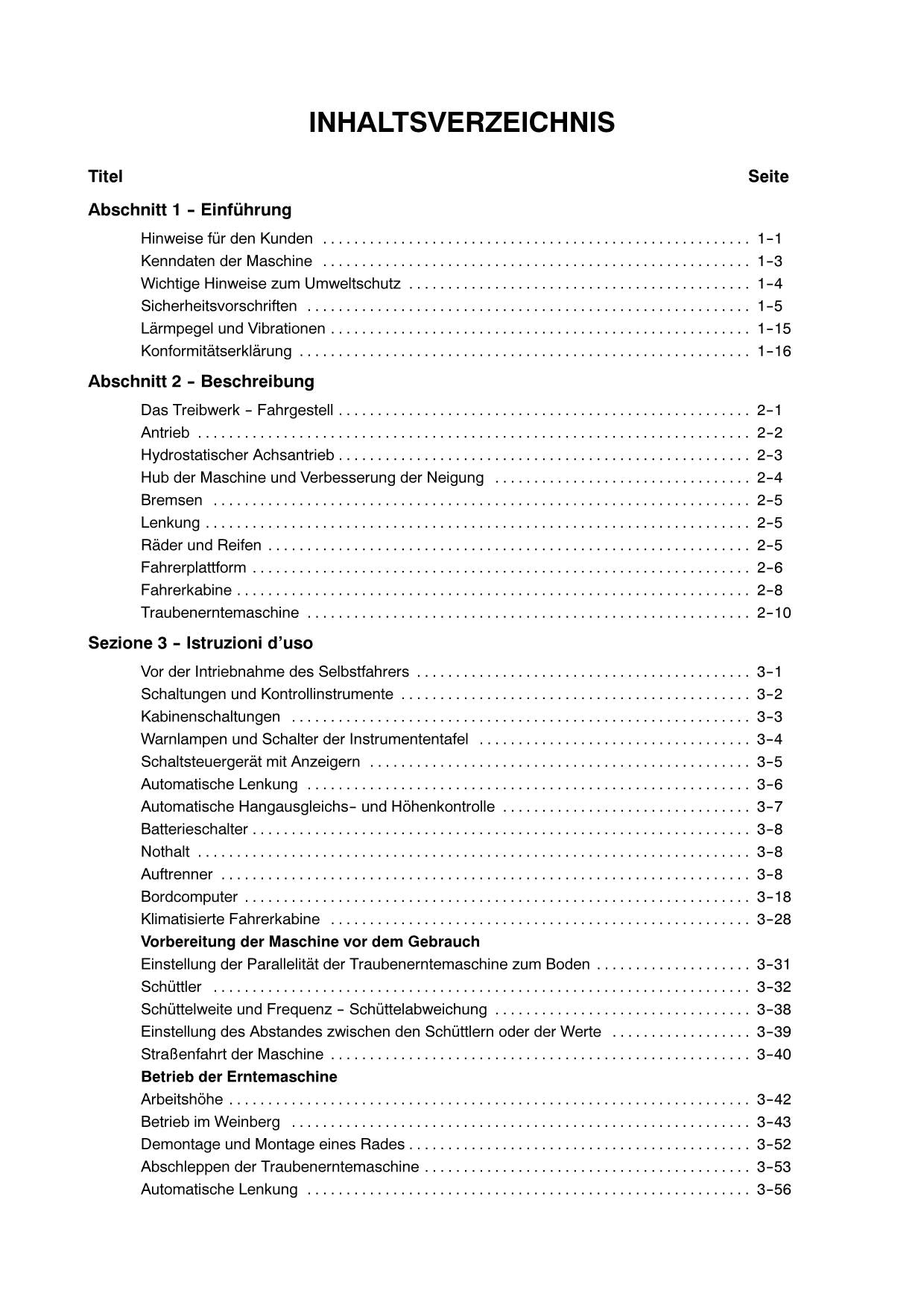 New Holland SB36 SB56 SB58 SB60 SB62 SB64 Mähdrescher Betriebsanleitung