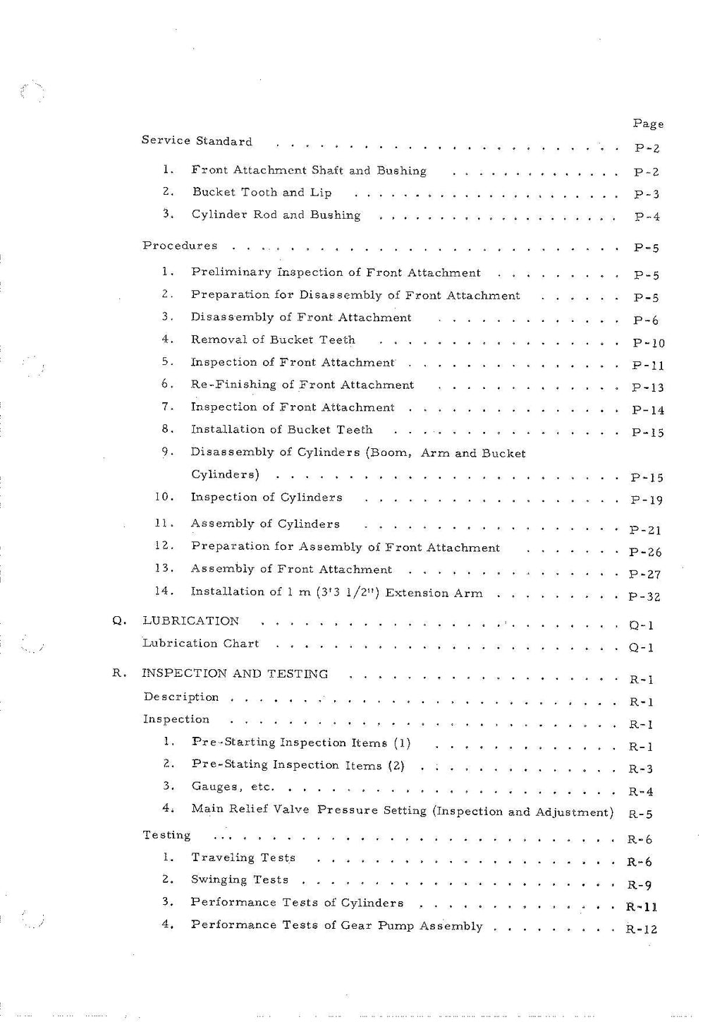 HITACHI UH03 M D Excavator Service Manual