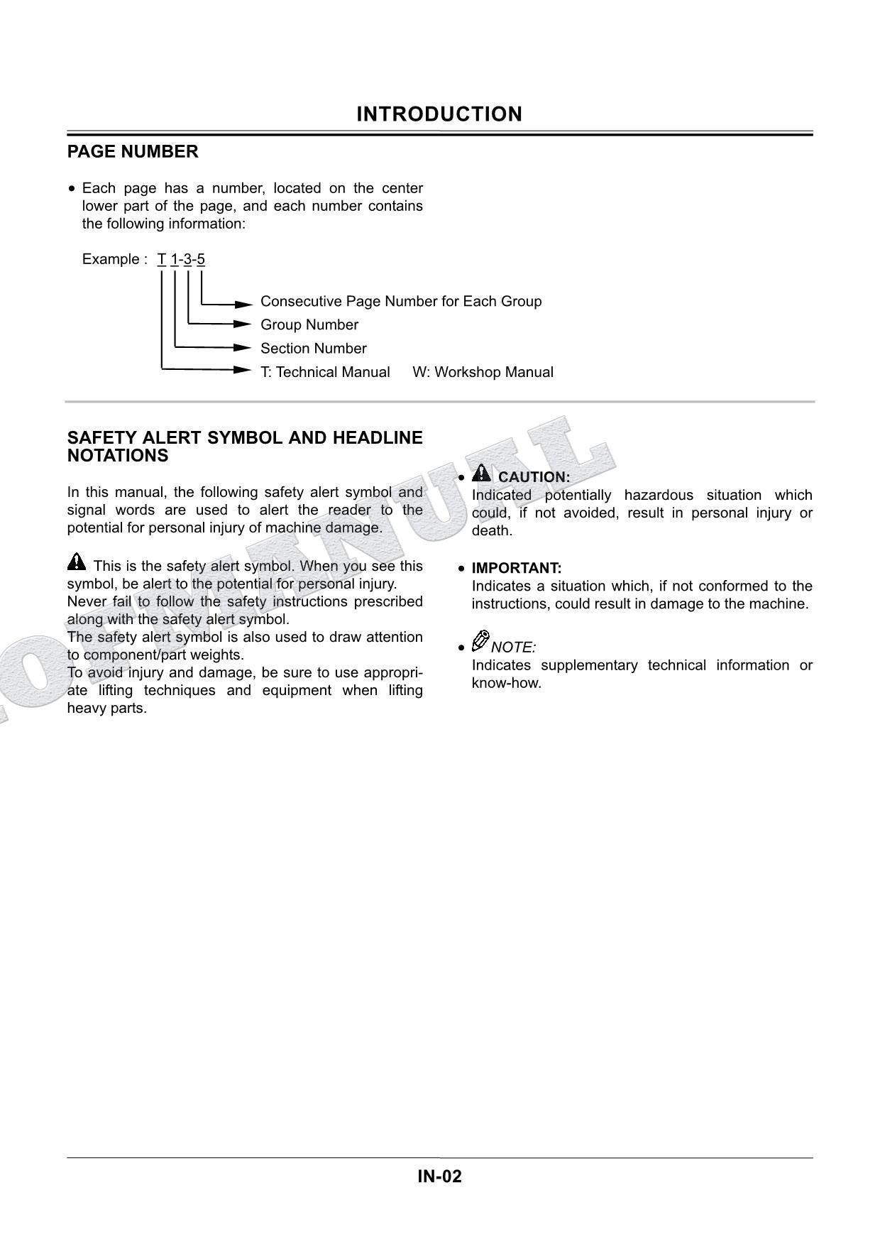 HITACHI ZX210W Excavator Service manual Troubleshooting Big Schemes