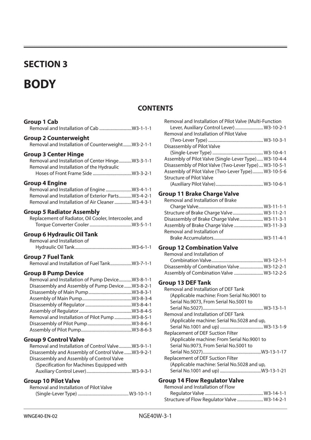 Hitachi ZW330-6 Wheel Loader Workshop Manual