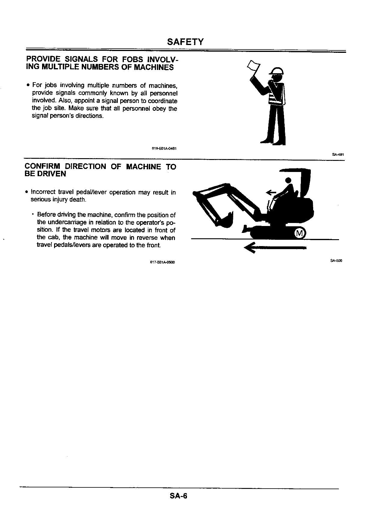 Hitachi EX40U Excavator Scheme Operational Test Troubleshooting Service Manual