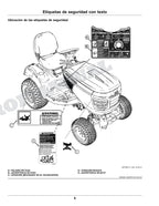 John Deere X750 X754 X758 Tractor Manual del Operador Español SN 090001-