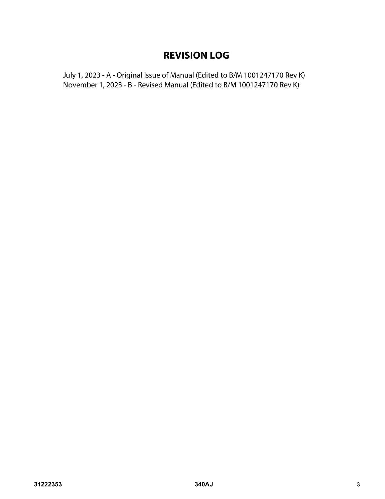 Manual del catálogo de piezas del elevador de pluma JLG 340AJ