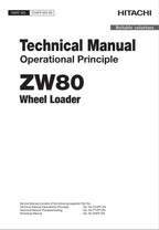 Hitachi ZW80 Wheel Loader Technical Manual Operational Principle