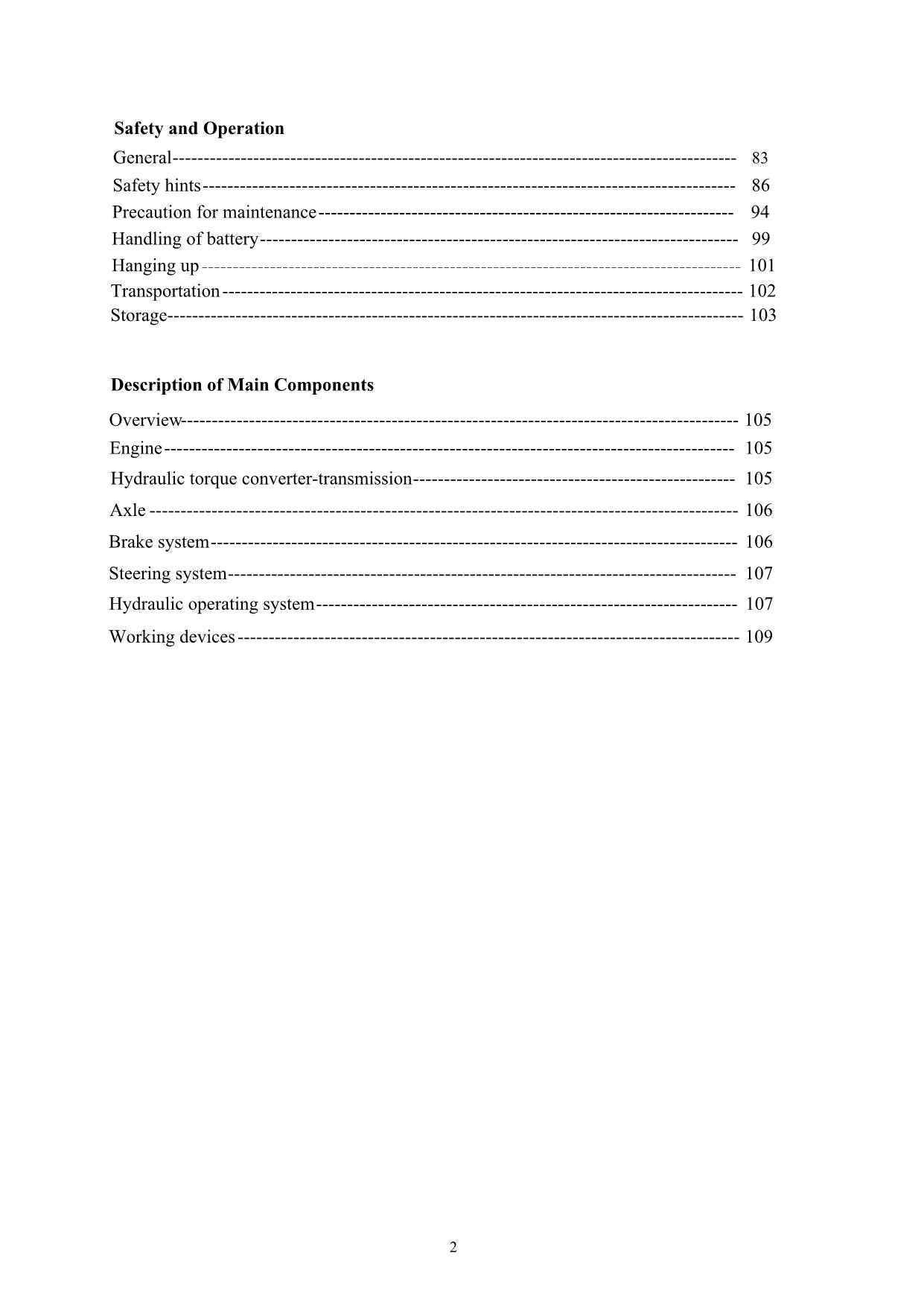 Hyundai HG260 MOTOR GRADER Operators Maintenance Manual