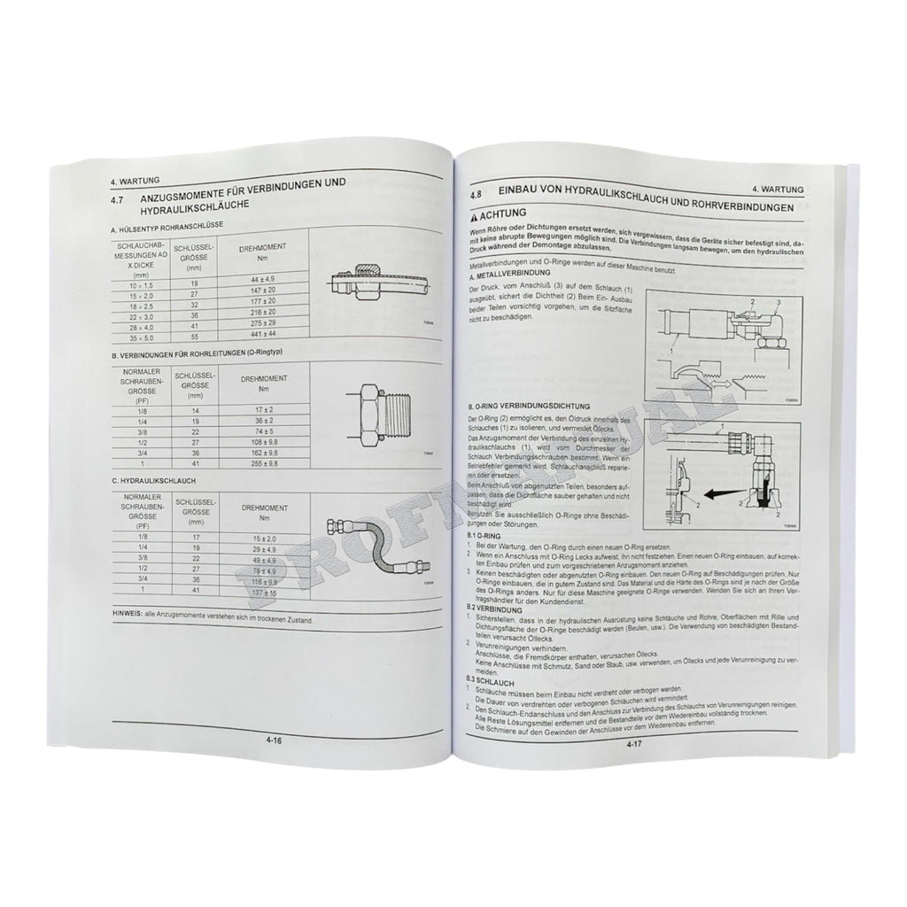 New Holland E18SR Bagger Betriebsanleitung