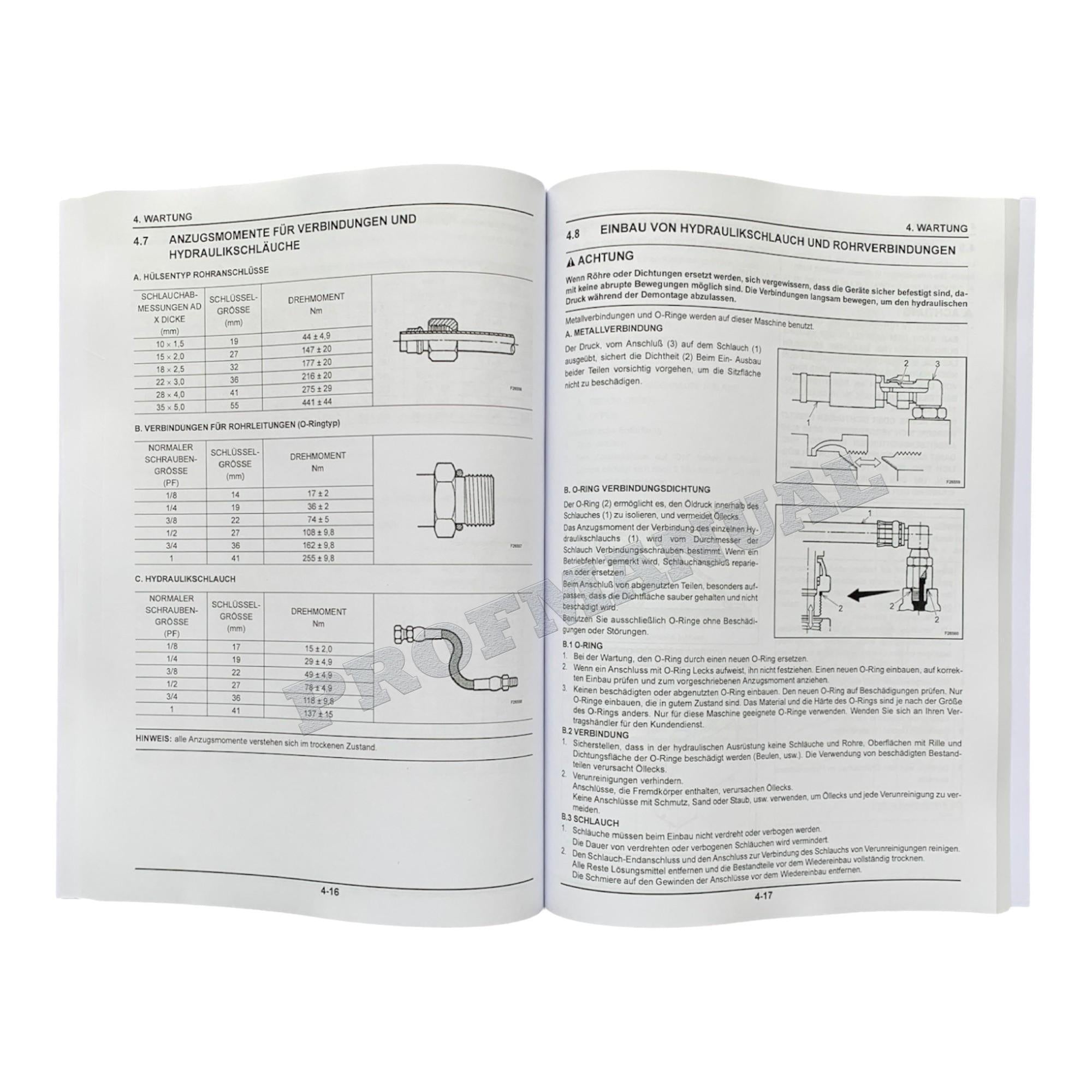 New Holland E18SR Bagger Betriebsanleitung