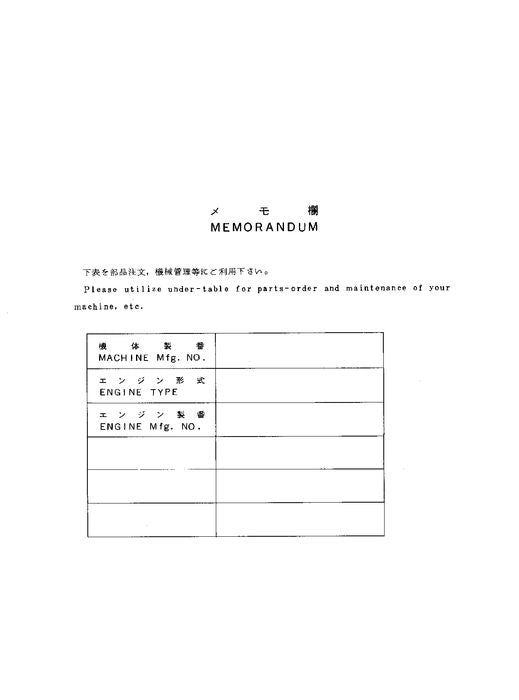 Manual del catálogo de piezas de la excavadora Hitachi EX200LCK-3