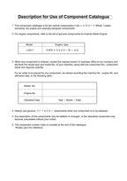 Hitachi LX50-7 Wheel Loader Parts Catalog Manual SN 001001-up