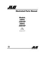 Manual del catálogo de piezas del mástil vertical JLG 15DVL 15DVSP 20DVL 20DVSP