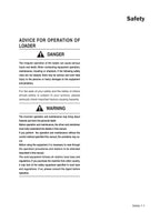 Hyundai HL630V HL635V WHEEL LOADER Operators Maintenance Manual