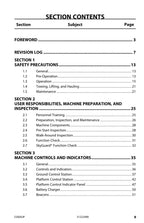 JLG E300AJP Boom Lift Maintenance Operation Operators Manual 31222490