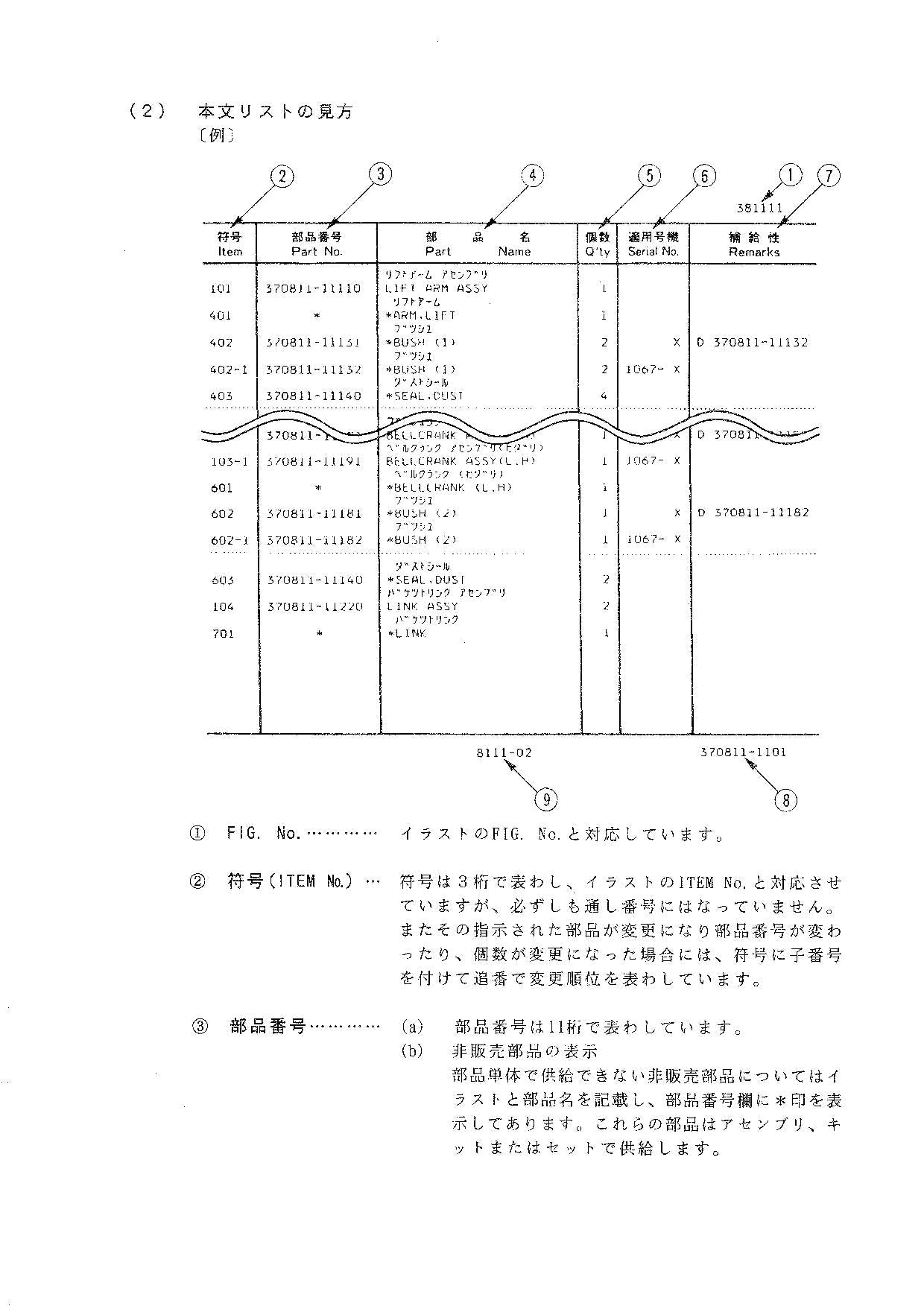 Hitachi LX30-3 LX40-3 Wheel Loader Parts Catalog Manual SN all