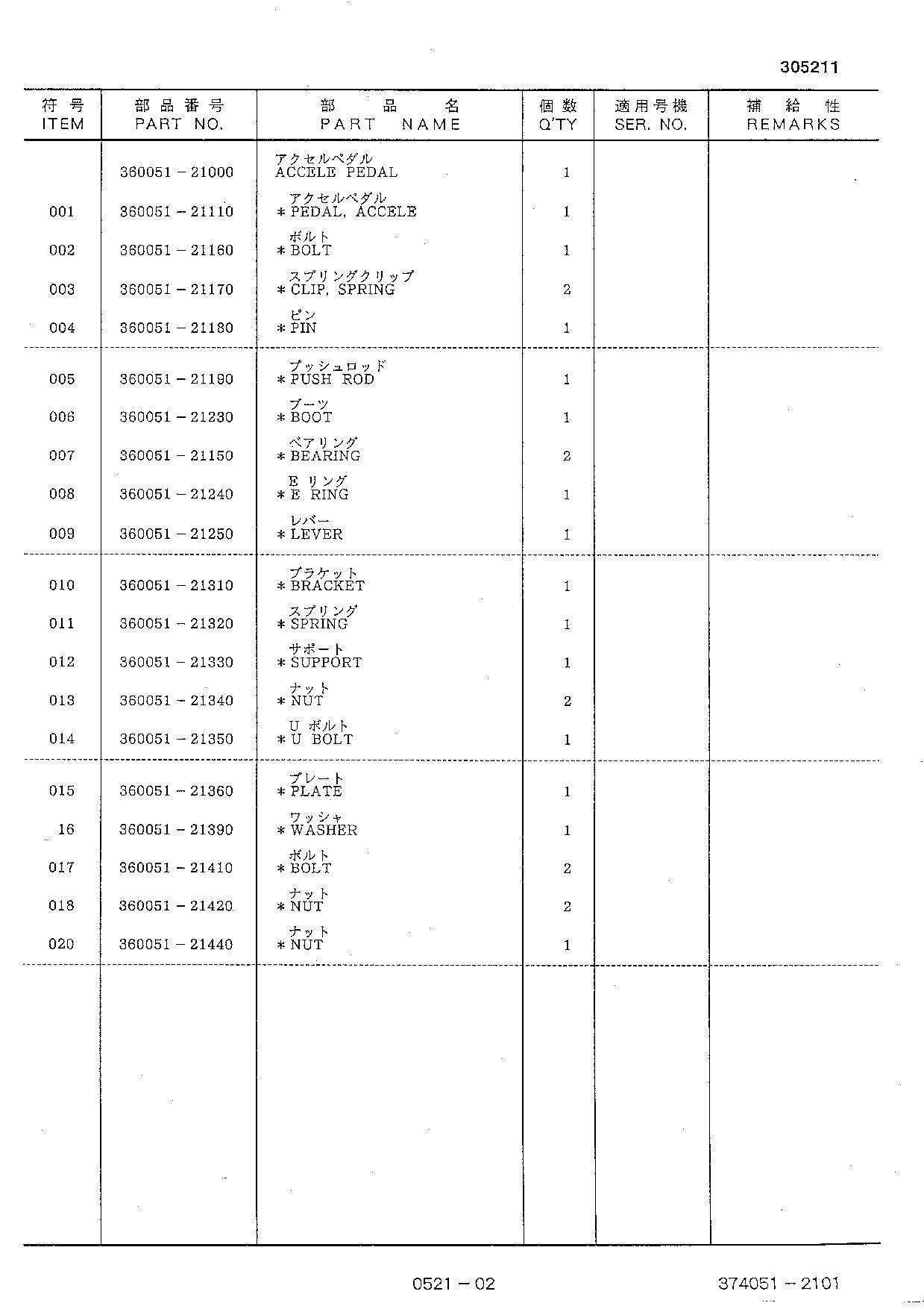 Hitachi FL335 Wheel Loader Equipment Component Parts Catalog Manual