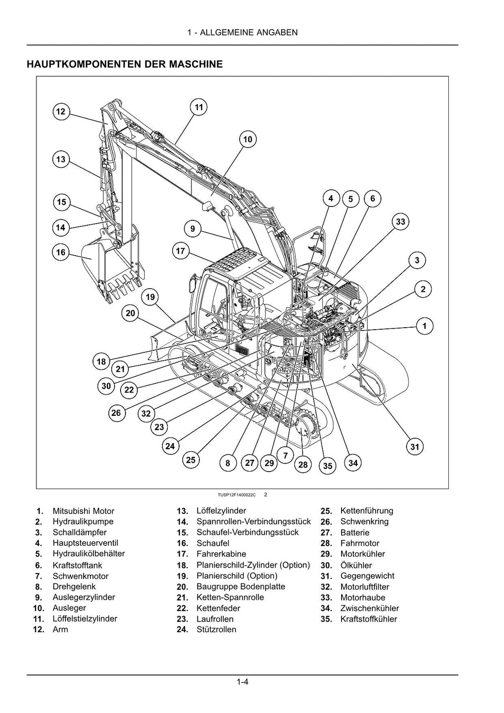 New Holland E140C SR Bagger Betriebsanleitung