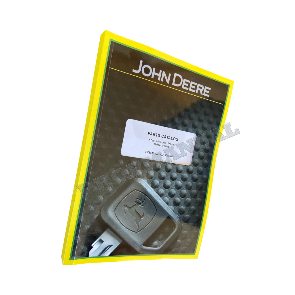 CATÁLOGO DE PIEZAS DEL TRACTOR JOHN DEERE X748 MANUAL + ¡BONIFICACIÓN! 