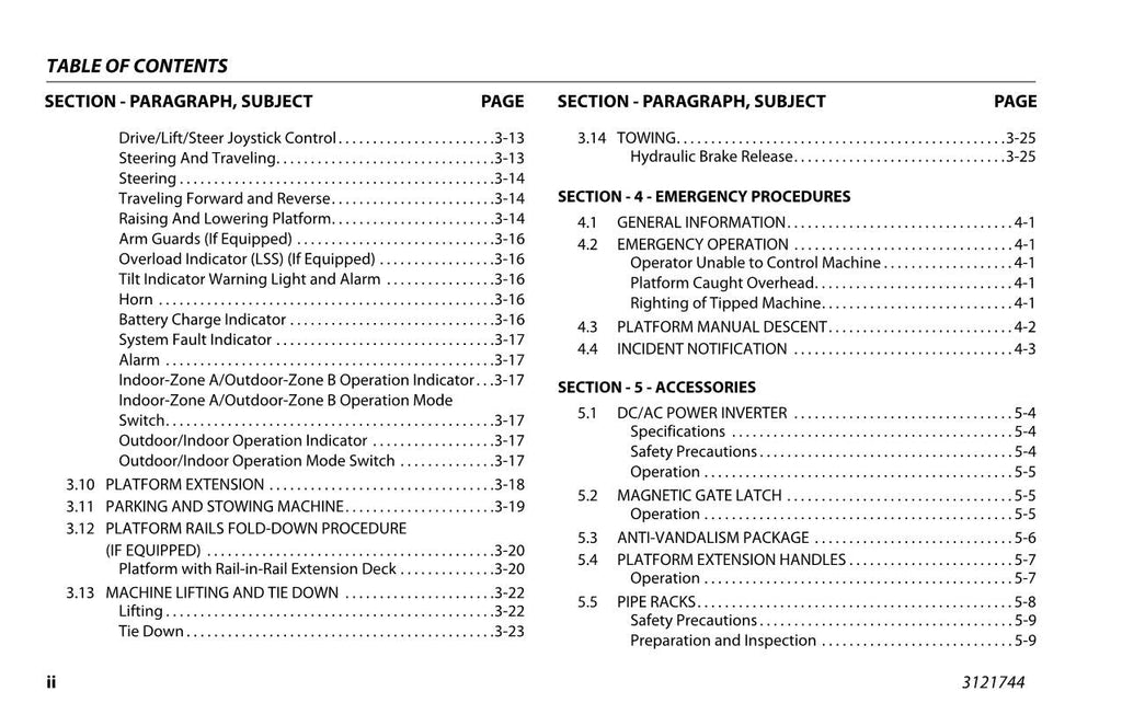 JLG 1532R 1932R Scissor Lift Maintenance Operation Operators Manual