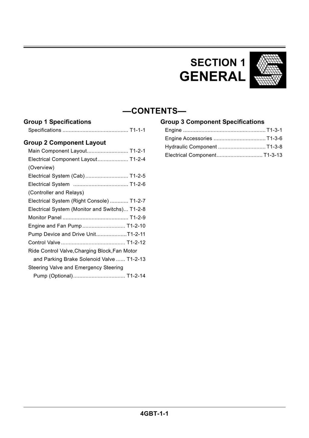 Hitachi ZW220 ZW250 EU Specif Loader Technical Manual Operational Principle