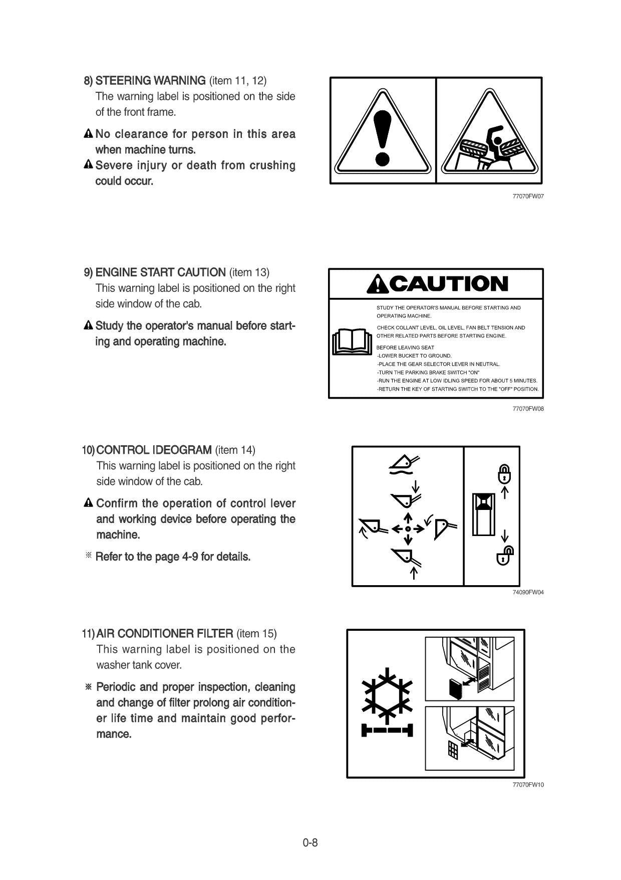 Hyundai HL730-9S WHEEL LOADER Operators Maintenance Manual