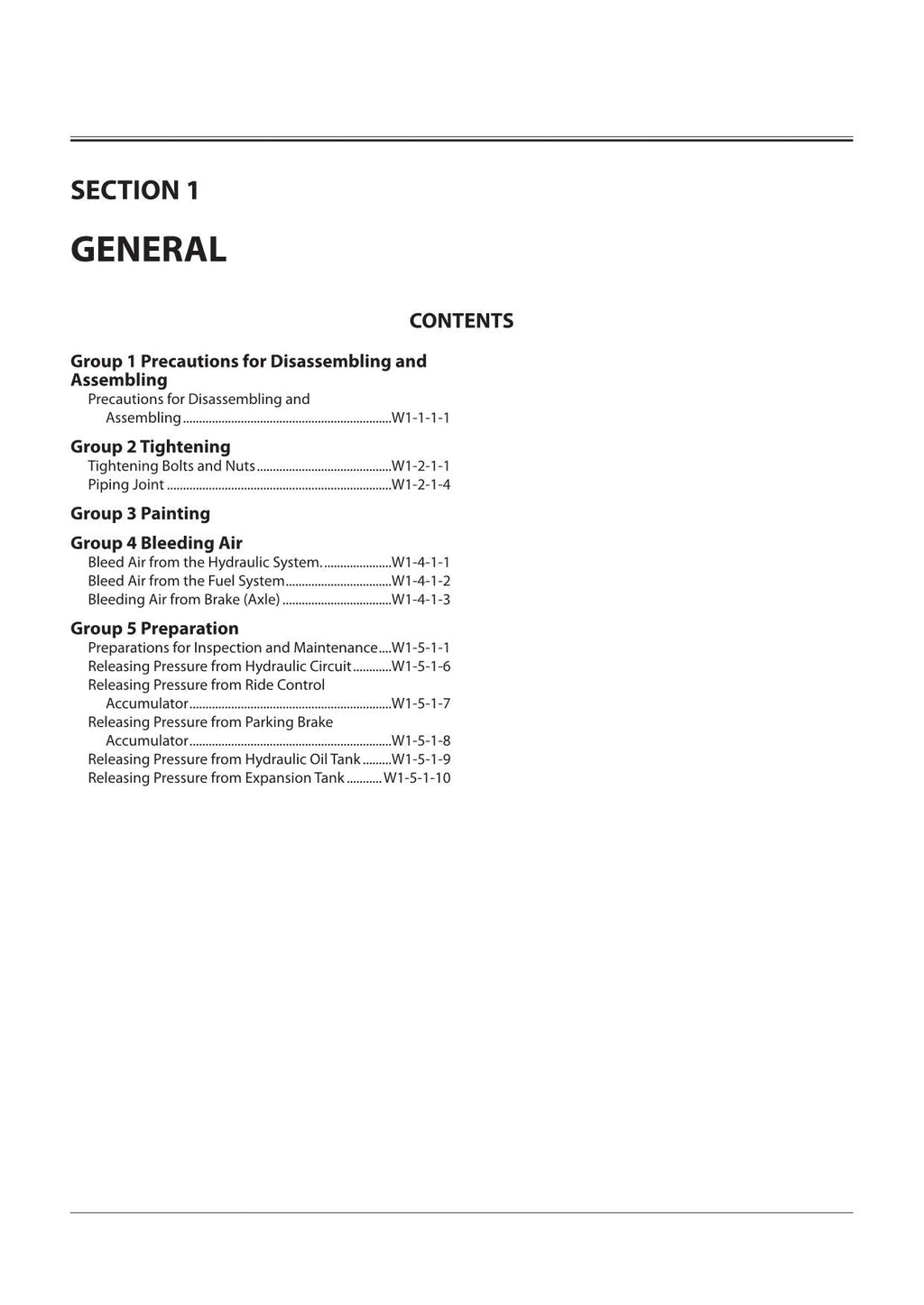 Hitachi ZW180-6 Wheel Loader Workshop Manual