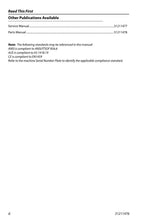 SKYTRAK 3013 Telehandler Maintenance Operation Operators Manual