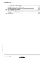 Liebherr R954 C Litronic Excavator Operators manual serial 30833