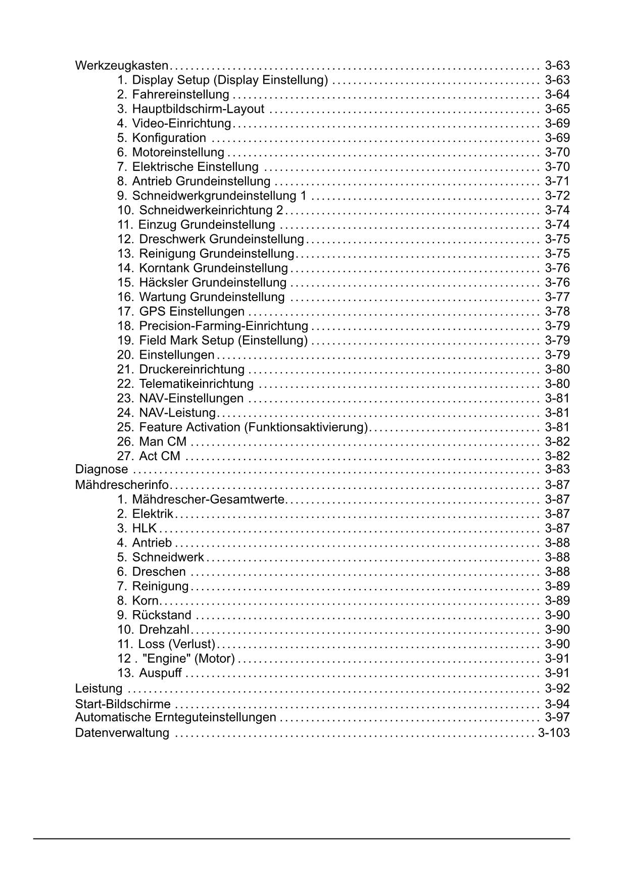 New Holland CX5 80 CX5 90 CX5 90 Laterale Mähdrescher Betriebsanleitung PIN 9864