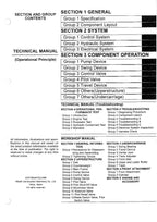 HITACHI EX100-5 EX100M-5 Excavator Operational Principle Technical Manual